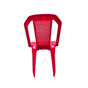 Chaise de réception en plastique rouge incassable et robuste pour événements – Meilleur prix - Product Image 3
