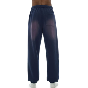 Pantalones Deportivos de Alta Calidad al por Mayor, Pantalones de Chándal Oversize Vintage con Lavado Ácido para Hombres, Ideales para Correr y Universidad - Product Image 2