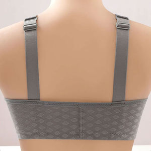 Soutien-gorge de sport en polyester et élasthanne de haute qualité pour femmes, séchage rapide, léger, logo personnalisé, grandes tailles, pour yoga, course à pied et entraînements. - Product Image 3