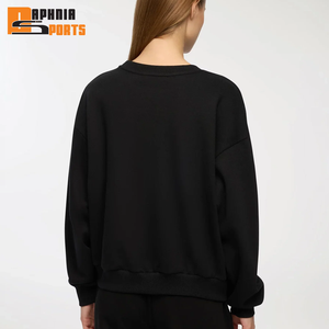 High Quality Custom Logo Cotton <b>Long</b> Sleeve Women <b>Sweatshirt</b> Breathable Sustainable Casual Wear Plain <b>Ladies</b> <b>Sweatshirt</b> - Product Image 4