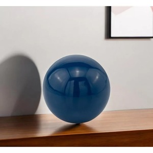 Sculpture ronde minimaliste, décoration artistique de table pour la présentation dans le salon - Product Image 1