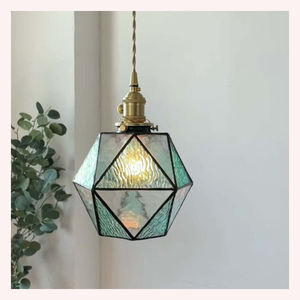 Lámpara Colgante de Techo de Estilo Vintage con Pantalla de Vidrio Transparente, Lámpara Industrial para Cafés y Restaurantes - Product Image 2