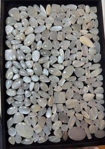 Natural <b>Peach</b> Moonstone Cabochon Mix Shape and Size Wholesale Bulk Lot Loose Gemstone for Jewelry Making Stones, - Product Image 2