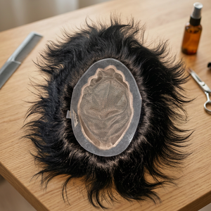Prótesis capilar para hombres en Bangladesh, peluca de cabello humano, prótesis capilar masculina, postizo para hombre. - Product Image 5
