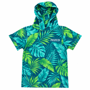 Sudadera con capucha de béisbol de manga corta con botones completos, con estampado de arcoíris por sublimación, color degradado sólido, para jóvenes, al por mayor - Product Image 5