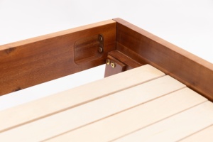 Outdoor-Ready Acacia <b>Wood</b> Dog <b>Bed</b> | Waterproof | OEM Vietnam Factory - Product Image 5