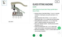 Machine à sertir les verres de montre, outil de pressage pour fonds de boîtier à quartz, matrices en nylon, presse à levier, kit d'outils de joaillerie |   Numéro d'article GS-2010