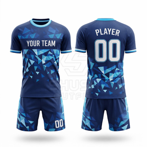 Custom Sublimated Printing Football Wear Mens Sports Wear <b>Kids</b> Club Set Soccer Uniform - Product Image 1