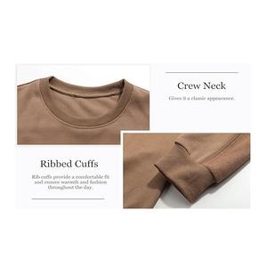 Nueva Colección, Sudadera para Hombre de Manga Larga, Cuello Caído, Color Sólido, Cómoda, Talla Grande, 100% Algodón, Impermeable - Product Image 5