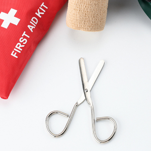 Tijeras médicas duraderas de precisión con diseño de punta redonda, tijeras de vendaje para enfermera y médico - Product Image 3