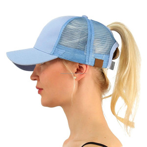 Casquette de baseball vintage en coton à 5 panneaux avec logo personnalisé unisexe, brodée, été - Product Image 2