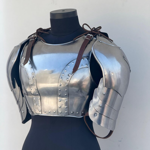 Armadura de Acero Hecha a Mano y Protección de Hombros para Cosplay de Guerrero Medieval, Disfraz Histórico, Equipo de Batalla de Fantasía - Product Image 4