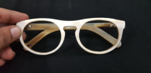 Gafas de Sol de cuerno de búfalo pulidas hechas a mano con logotipo de diseñador personalizado de calidad estupenda para hombre - Product Image 6