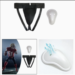 Ceinture de soutien inguinal bleue pour hommes, en polyester et coton, respirante, légère, pour l'entraînement de boxe, toutes saisons, soutien de la taille - Product Image 3
