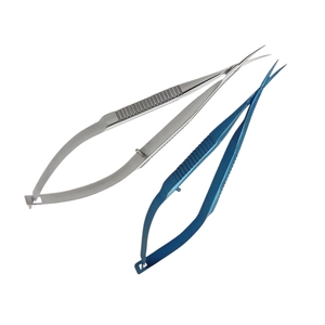 Ciseaux de capsulotomie en titane de 11 pouces, ultra légers, instrument de micro-coupe ophtalmique, outil de chirurgie oculaire non magnétique - Product Image 1