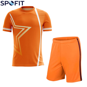 Ensemble de maillots de football personnalisés par sublimation, dernier design, séchage rapide, respirant, vêtements d'entraînement de football - Product Image 1