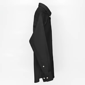 Camisa de Hombre al por Mayor, Casual, Corte Slim, Manga Larga, 100% Algodón, Tela Twill, Anti-Pilling, Bordada, para Oficina y Negocios, Personalizable - Product Image 4