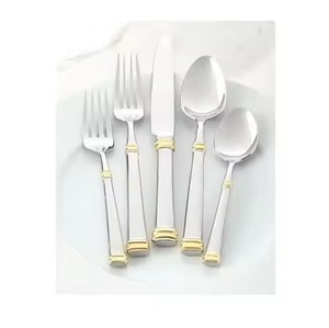 Durable Dining Utensil Set Stainless Steel Spoon Fork Knife for Hotel and Restaurant Operations - Product Image 5