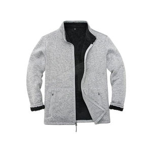 Veste en polaire sherpa de haute qualité pour homme, style streetwear hivernal tendance, style high street, qualité abordable avec le meilleur service OEM - Product Image 1