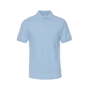 Polo pour homme, t-shirt respirant à manches courtes, col classique, pour les sports de plein air d'été, usage quotidien, gris décontracté - Product Image 3