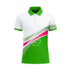 Camisetas de Secado Rápido para Hombre, Camisetas de Polo de Golf Bordadas con Logotipo Personalizado de Alta Calidad, Transpirables, 100% Poliéster, Logotipo Personalizado - Product Image 4