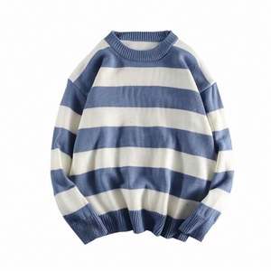 Pulls de haute qualité pour hommes, vente en gros, pull oversize en tricot pour l'hiver, logo personnalisé - Product Image 4