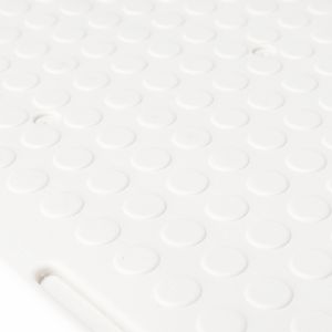 Scaletta per piscina PE 85x68x198cm Bianca - Product Image 6
