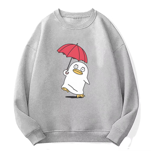 Sweat-shirt à capuche pour femmes, nouvelle qualité, Gintama Elizabeth, sweat-shirt à capuche avec motif Kawaii, sweat-shirt à col rond, sweat-shirt à capuche avec imprimé canard mignon - Product Image 4