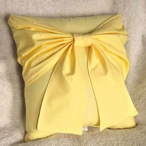 Housse de coussin carrée en satin vert avec nœud décoratif, style formel, utilisable quatre saisons, pour la maison - Product Image 3