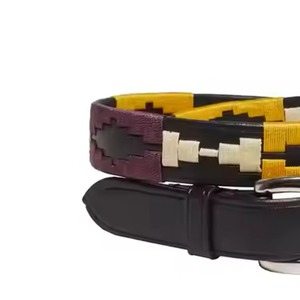 Cinturones Deportivos Personalizados de Cuero para Equitación y Polo, Disponibles en Todos los Tamaños y Colores, Productos Ecuestres Económicos, Servicio OEM - Product Image 5