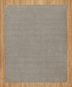Alfombra Gabbeh Verde Salvia Anudada a Mano, Alfombra de Lana Suave Minimalista, Decoración Moderna para Sala de Estar y Dormitorio - Product Image 1