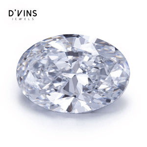 D'vins Jewels Vente en gros de diamants en vrac de forme ovale 2,07 ct Couleur D VVS2 Coupe excellente Diamant cultivé en laboratoire rempli Surat - Product Image 1