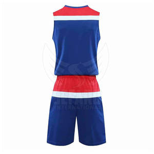 Uniforme de Baloncesto de Último Estilo, Nuevo Diseño, Uniforme de Baloncesto sin Mangas - Product Image 2