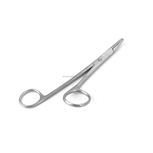 Porte-aiguille manuel Gillies avec ciseaux Rétracteur en acier inoxydable de haute qualité certifié CE Utilisation hospitalière - Product Image 1