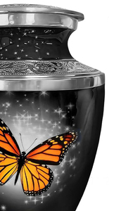 Wholesale Metal Cremation Urns <b>for</b> Adult Human <b>Ashes</b> Modern Design Funeral Supplies <b>Casket</b> Memorial Keepsake - Product Image 4