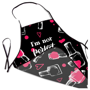 Tabliers personnalisés en tissu polyester avec logo pour restaurant, salon de coiffure et institut de beauté – Bretelles réglables et confortables - Product Image 5