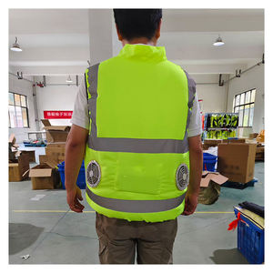 Chaleco de Seguridad Reflectante de Alta Visibilidad Unisex, Malla de Poliéster Transpirable, Múltiples Bolsillos, Detección de Agujas, Ropa de Trabajo, Transferencia de Calor - Product Image 5