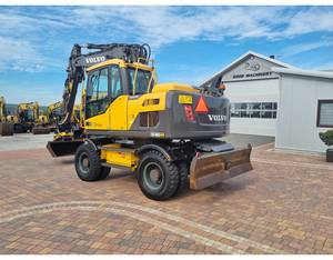 Excavatrice sur roues Volvo EW140D avec moteur à haute efficacité, pompe et boîte de vitesses, roulement PLC, composants hydrauliques HYDAC, garantie de 4 ans - Product Image 3