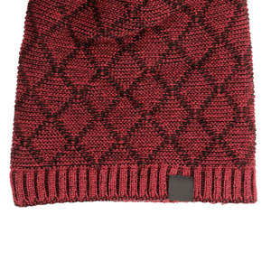 Bonnets d'hiver tricotés sur mesure unisexes, chauds et à revers, style décontracté streetwear, fabricant et fournisseur OEM - Product Image 4