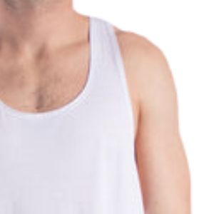 Camiseta sin mangas para hombre, estilo racerback, atlética, transpirable, ligera, para gimnasio, entrenamiento, deportiva, informal, de verano - Product Image 5