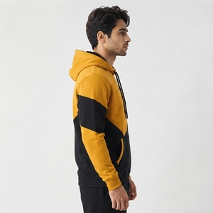 Sweat à capuche pour homme de haute qualité, fabriqué en tissu polaire, confortable, coupe régulière, durable, hiver, écologique, respirant - Product Image 3
