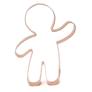 Copper Made Eco-Friendly White <b>Cookie</b> Cutters Set Man Shape for <b>Cookies</b> Fondant Cake Decorating Pastry Baking Fun High Quality - Product Image 2