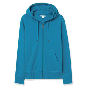 Winter Wear Men's Plain Hoodie Dark Blue Custom Logo Hooded Sweatshirt Premium Quality Casual Pullover - Product Image 1