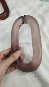 Handmade Modern <b>Ornamental</b> Resin Hanging Customized Modern Acrylic Chain Wall Accents for Home Decor Diwali Festival Birthday - Product Image 2