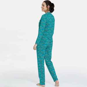 Conjunto de 2 piezas de ropa de dormir transpirable y ligera para mujer, diseño único, venta al por mayor, alta calidad, hecho en Pakistán. - Product Image 2