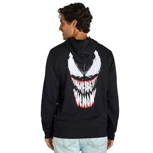 Pull-over noir pour homme, sweat-shirts et sweat-shirts à capuche grande taille, design personnalisé, coupe ajustée, sweat-shirts à capuche pour homme en provenance du Bangladesh - Product Image 3