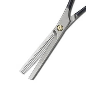 กรรไกรตัดแต่งขนสุนัขมืออาชีพ สแตนเลส ใบมีดคม สำหรับคนถนัดขวา แบบซอยขน - Product Image 5