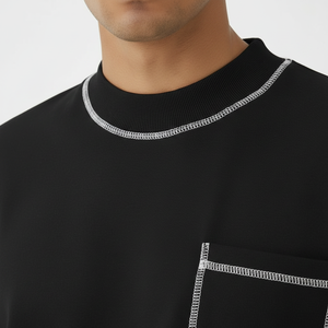 Ensemble 2 pièces pour homme, imprimé, été, t-shirt et short décontractés, respirant, polyester et coton, nouvelle arrivée, vêtements tendance, t-shirt et short - Product Image 2