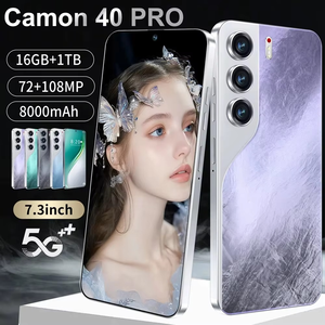 สมาร์ทโฟนรุ่น Customer Choice Camon 40 Pro 16GB+1TB หน้าจอ 7.3 นิ้ว รองรับ 5G ความละเอียดสูง 100W HD ระบบปฏิบัติการ Android 14 ปลดล็อคแล้ว รองรับซิมคู่ ใหม่ สำหรับชาวสเปน - Product Image 1