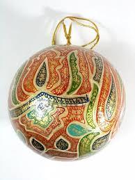 Adornos Navideños de Papel Maché Plateado Hechos a Mano, Bolas Clásicas con Diseño de Bosque Invernal y Brillo, Decoración Colgante para Árbol - Product Image 6